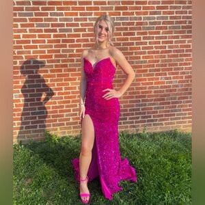 Portia and Scarlett Magenta Dress